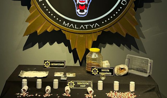 Malatya'da torbacılara operasyon: 13 tutuklama