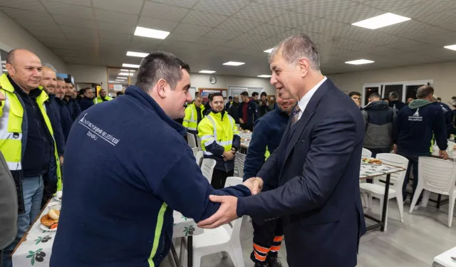 İzmir'de Başkan Tugay, mesaiye Park ve Bahçeler Dairesi'nde başladı