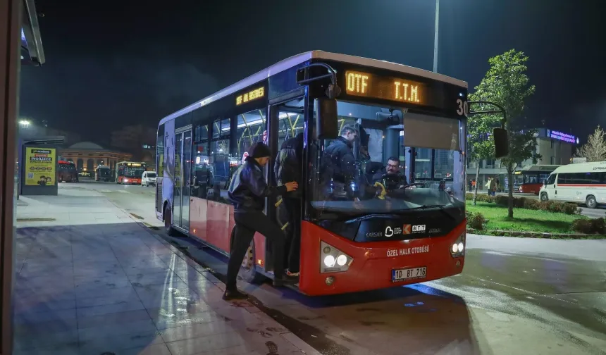 Balıkesir Büyükşehir'den öğrencilere ulaşımda büyük destek