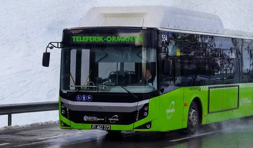 Kartepe Teleferik'e ulaşım artık daha kolay