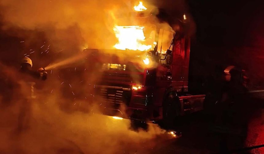 Şanlıurfa'da araç yangını: Alevler kontrol altına alındı