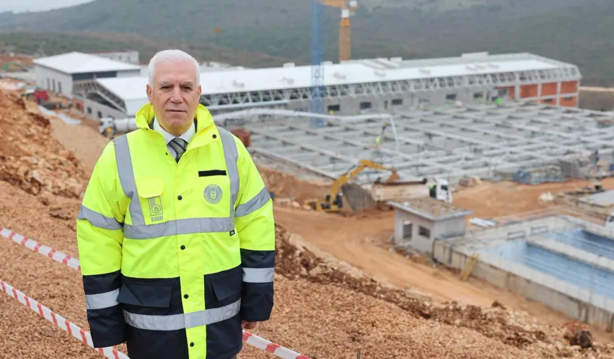 Bursalıların susuzluğunu giderecek Çınarcık Arıtma Tesisi'nde sona yaklaşıldı