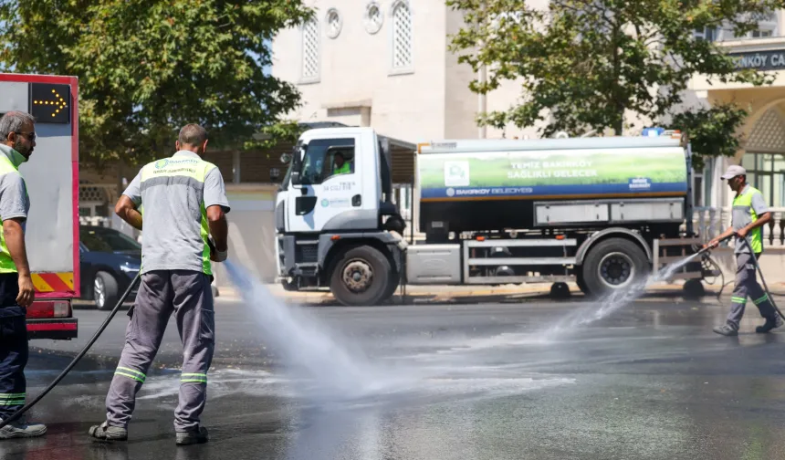 İstanbul Bakırköy'de temizlik seferberliği başladı