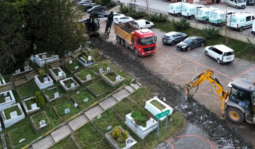 Kocaeli Kent Mezarlığı'nda su sorununa kalıcı çözüm